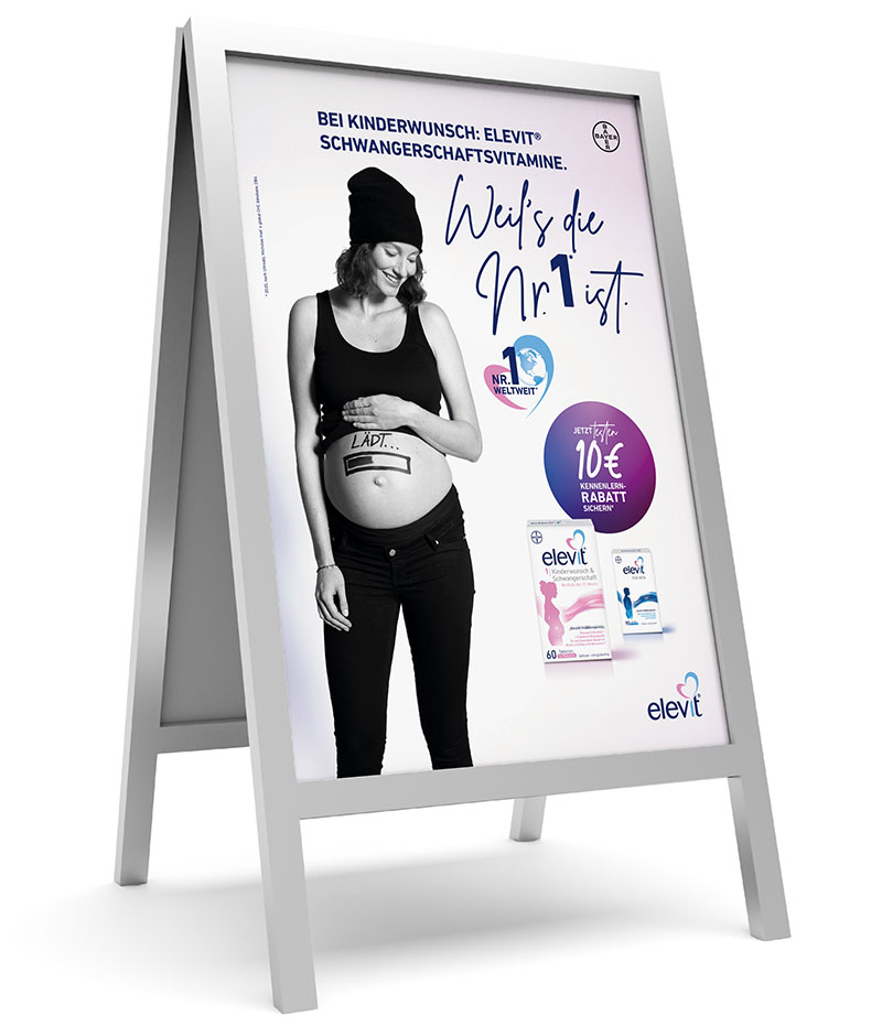 Elevit® Sidewalk poster