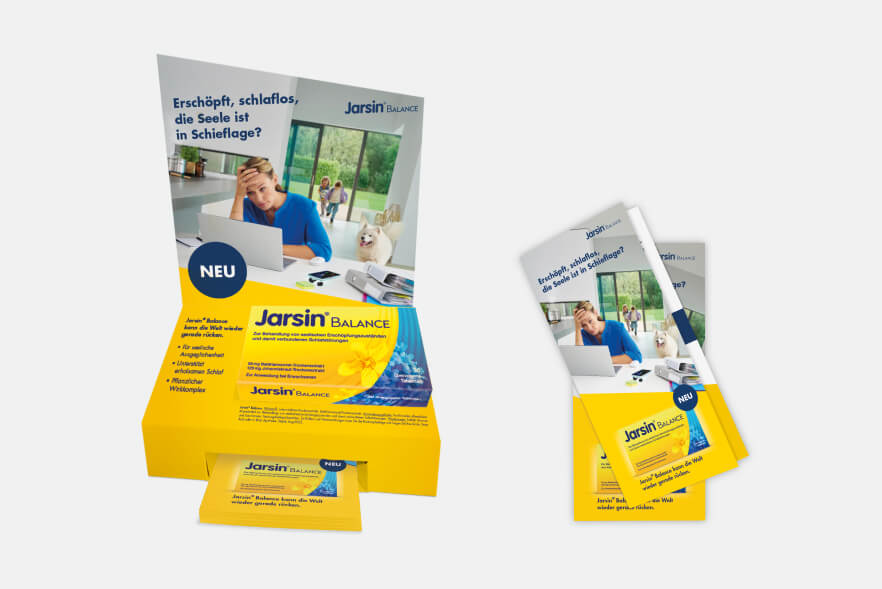 Jarsin® Balance  HV-Display & Patientenflyer