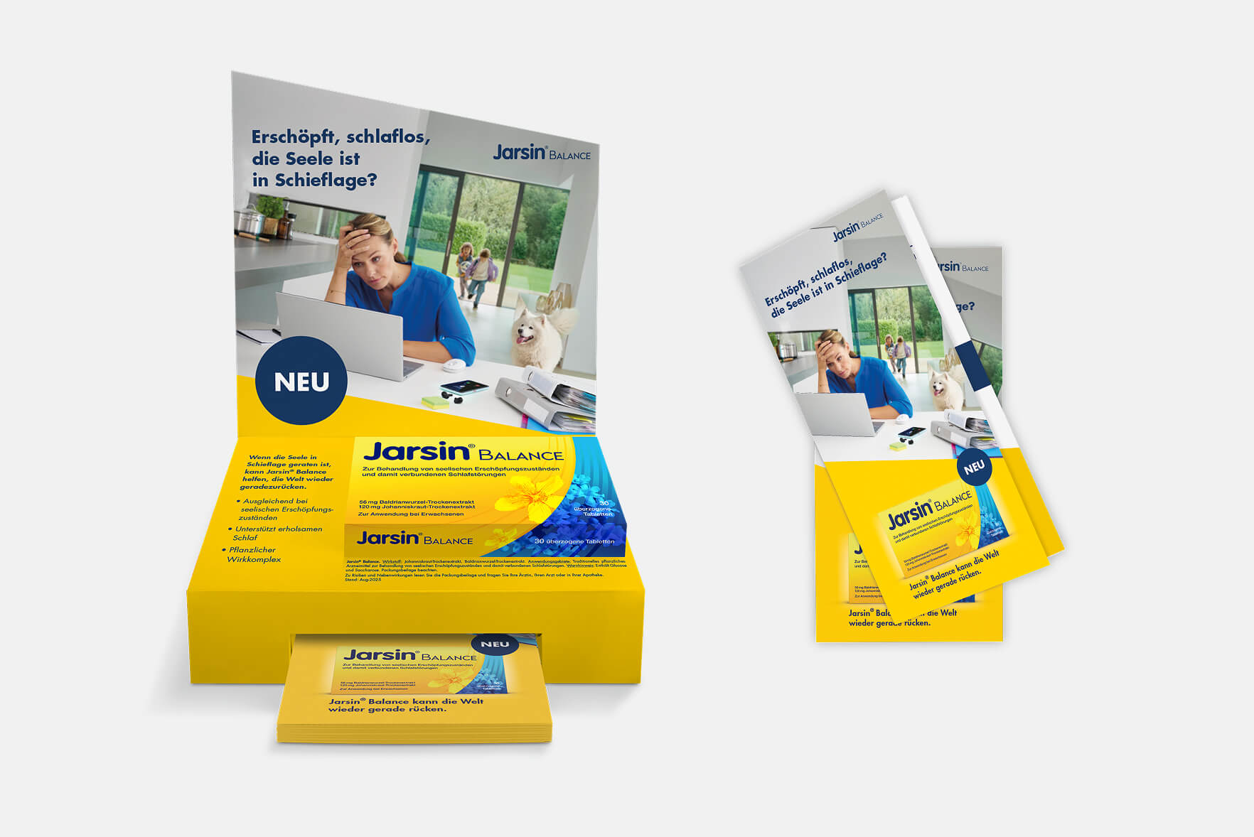Jarsin® Balance  HV-Display & Patientenflyer