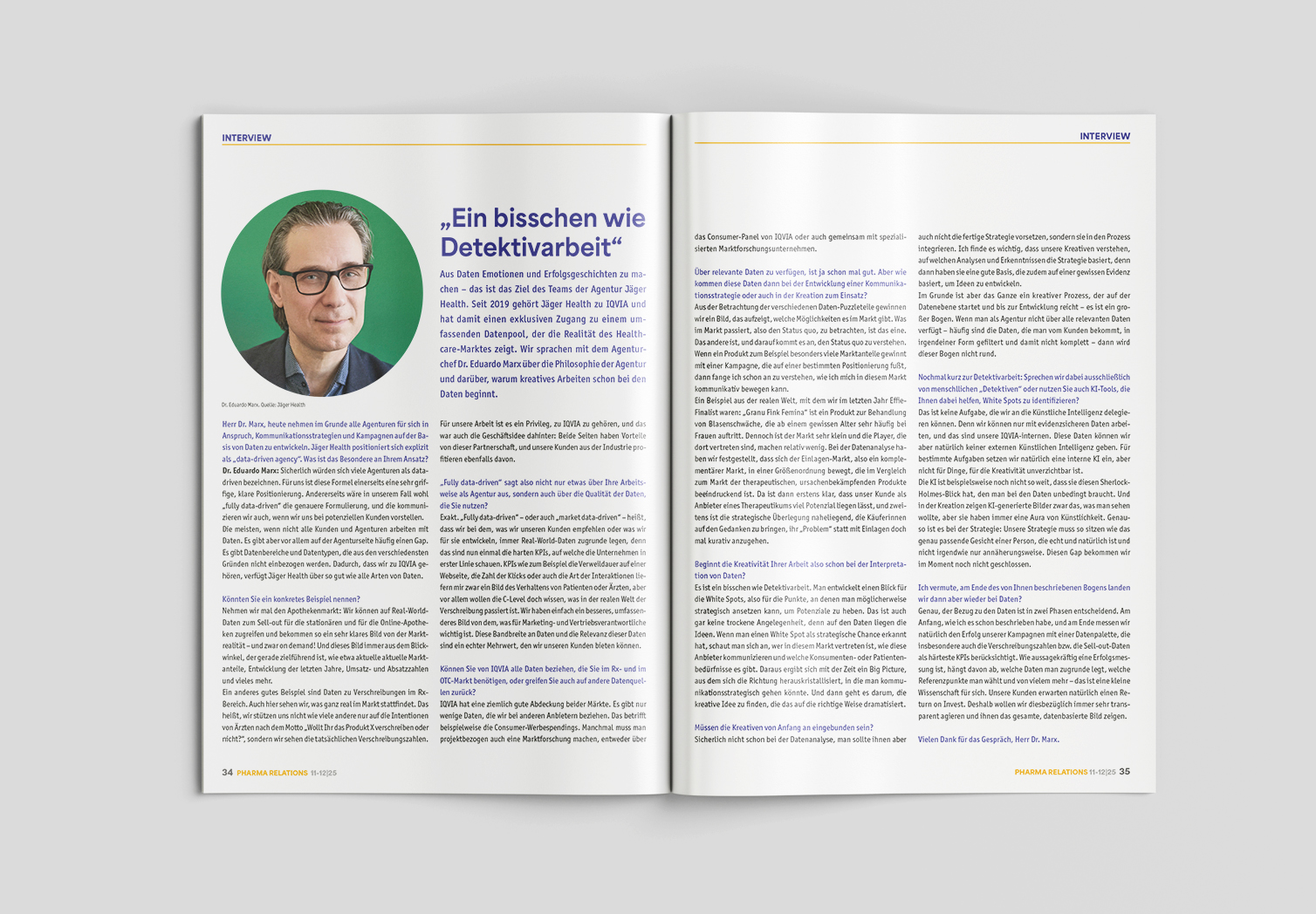 Artikel Pharma Relations Ausgabe 11/25